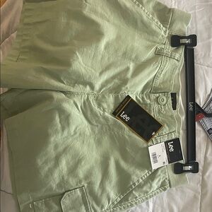 Lee Mint Green Casual Shorts